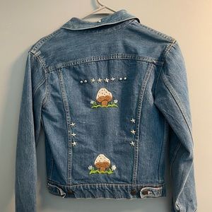 Vintage embroidered Jean jacket